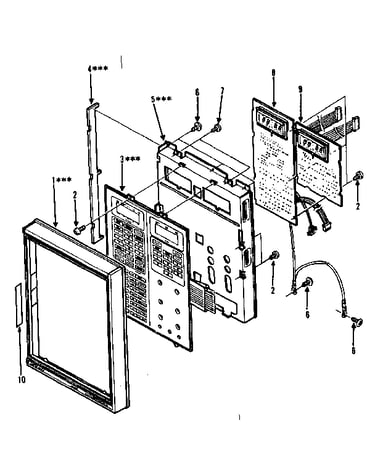 Control panel parts