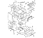 Kenmore 9117878310 lower body section diagram