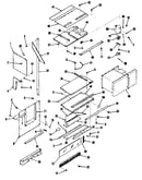 Upper oven pedestal section