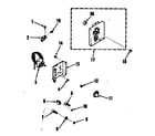 Kenmore 9117878310 lower oven control section diagram