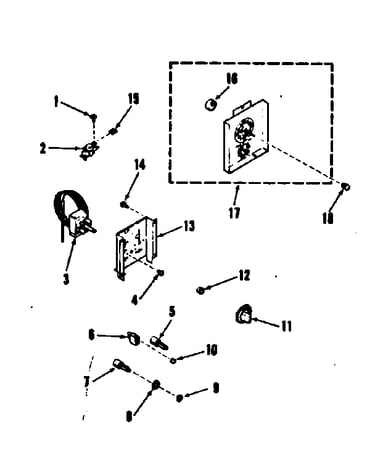 Lower oven control section