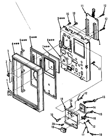 Control panel parts