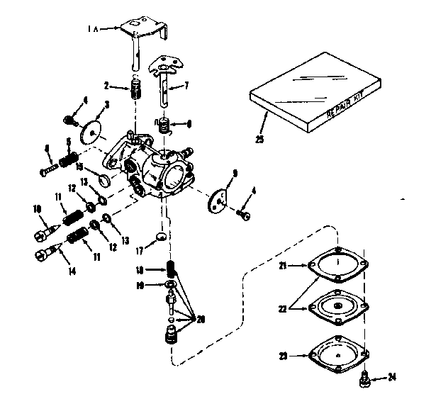 Carburetor no. 630989
