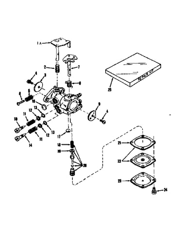 Carburetor no. 630989