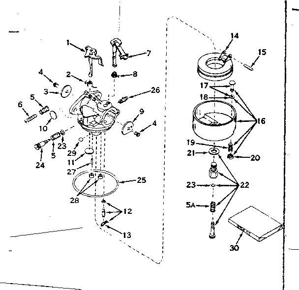 Carburetor no. 630992b