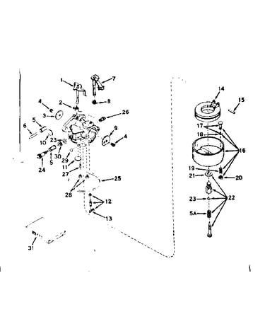 Carburetor no. 630992b