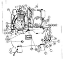 Craftsman 10217317 2 stage 2 cylinder air compressor diagram