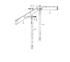 Sears 70172377-83 leg assembly diagram