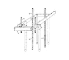 Sears 70172377-83 leg extension diagram