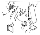 Kenmore 143840671 blower assembly diagram