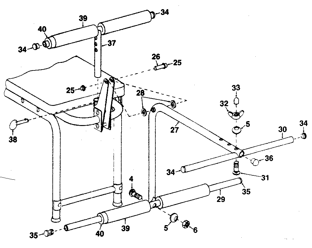 LEG LIFT ASSEMBLY