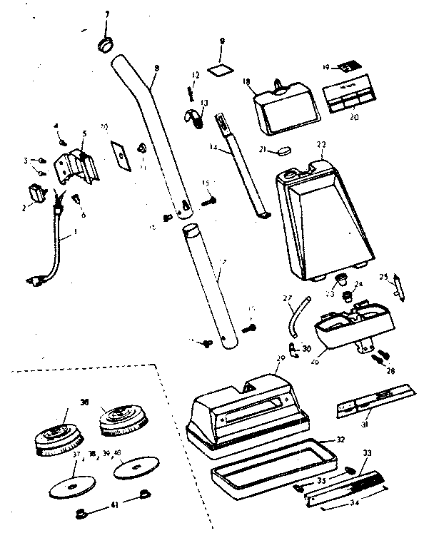 External machine parts