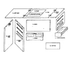 Kenmore 2729608280 unit parts diagram