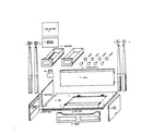 Kenmore 2729609180 cabinet diagram