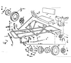 Sears 3918060 frame assembly diagram