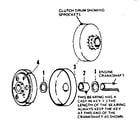 Sears 3918060 comet clutch parts diagram