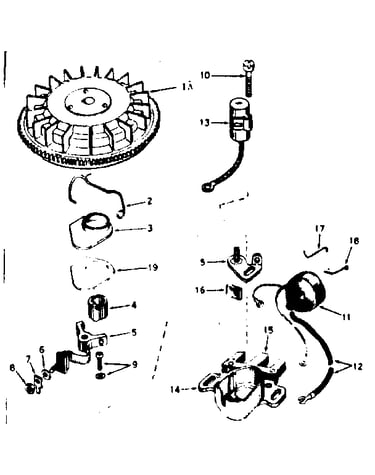 Magneto no. 610857