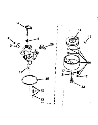 Carburetor no. 631693