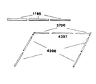 Sears 308772641 frame assembly diagram
