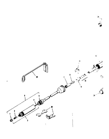 Armature and shaft assembly