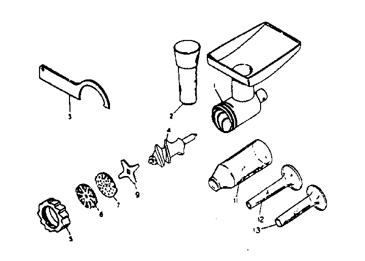 GRINDER BODY ASSEMBLY