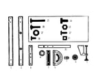 Craftsman 17171-CUTTERS EDGE unit parts diagram