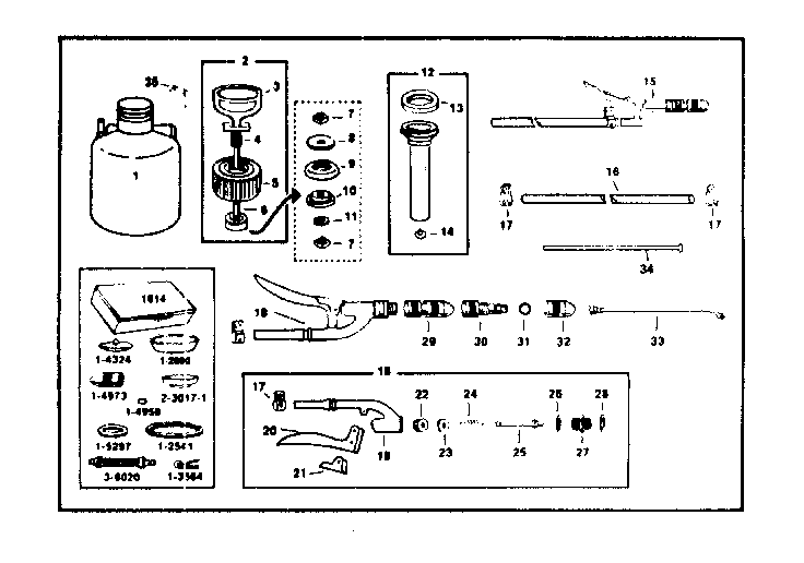 Compressed air sprayer