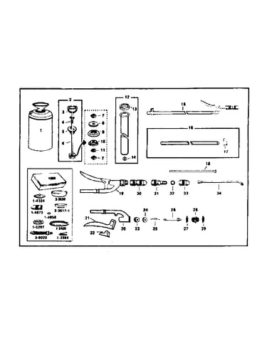 Compressed air sprayer