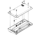 Kenmore 2596591 lower shell assembly diagram