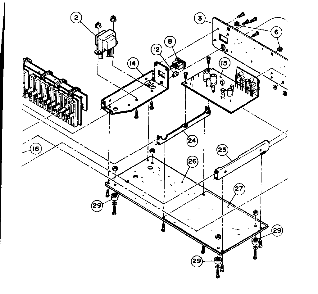 Transformer and amp power supply