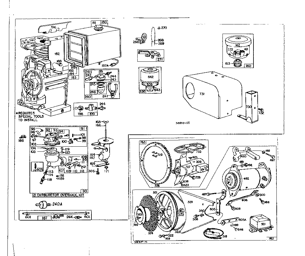 Electric starter