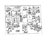 Briggs & Stratton 170700 TO 170708 (0010 - 0017) electric starter diagram