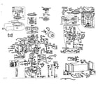 Briggs & Stratton 251700 TO 251799 (0010 - 0025) replacement parts diagram