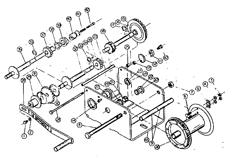 Winch parts