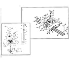 Sears 575590490 motor & bow mount assembly diagram