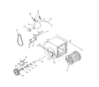 Kenmore 565617741 blower assembly diagram