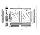 Kenmore 64-38194 replacement parts diagram