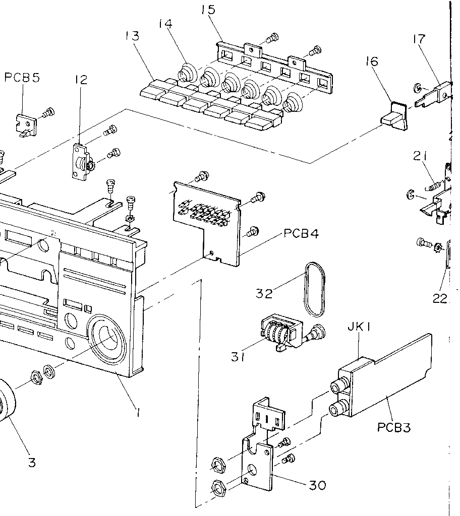 Cabinet and chassis