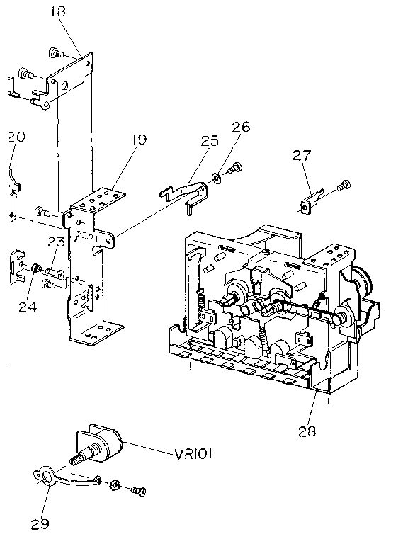 Cabinet and chassis