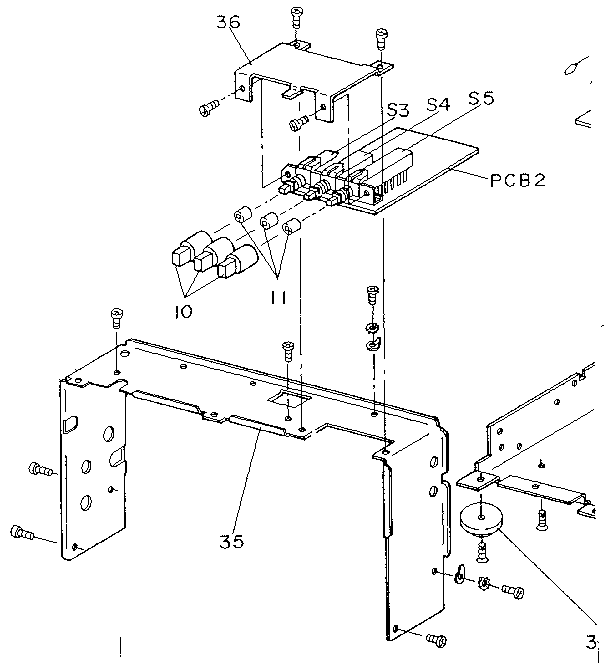 Cabinet and chassis