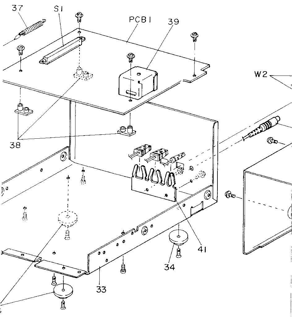 Cabinet and chassis