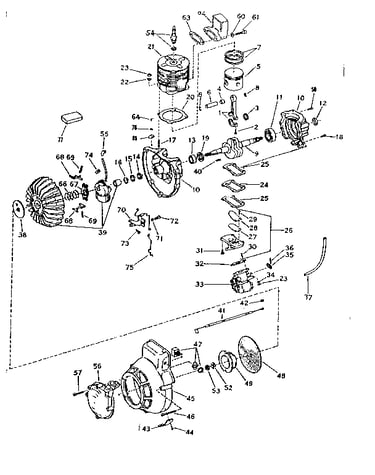 Crankcase assembly