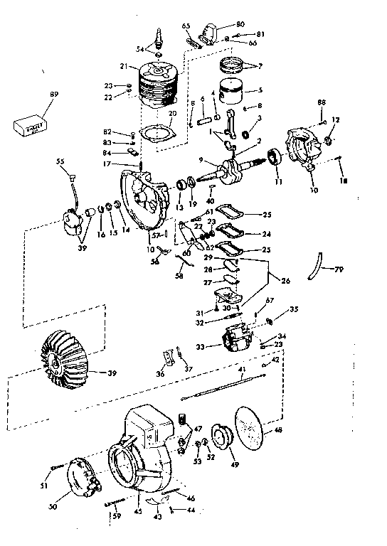 ENGINE MODEL H-81 TYPE 40006A