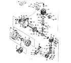 Craftsman 91760019 crankcase assembly diagram