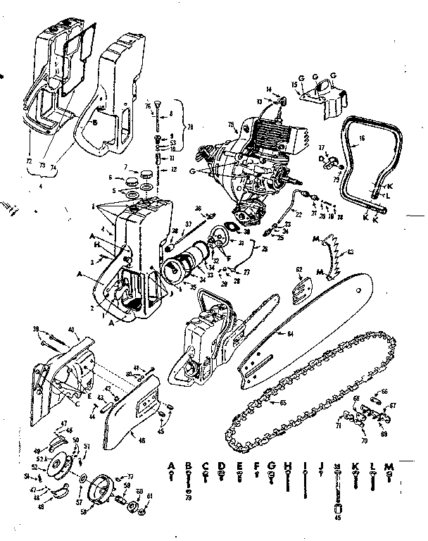 Engine and chain