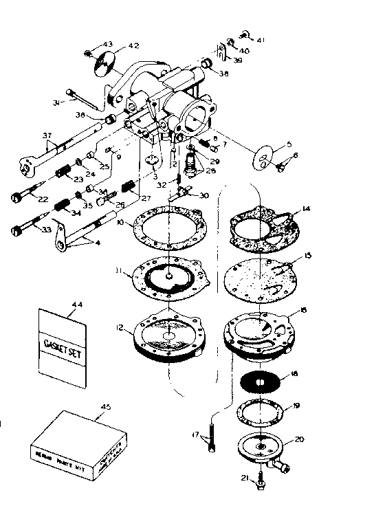 CARBURETOR NO. 630723