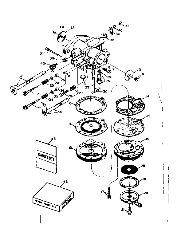 Carburetor #630763 - model hl92a