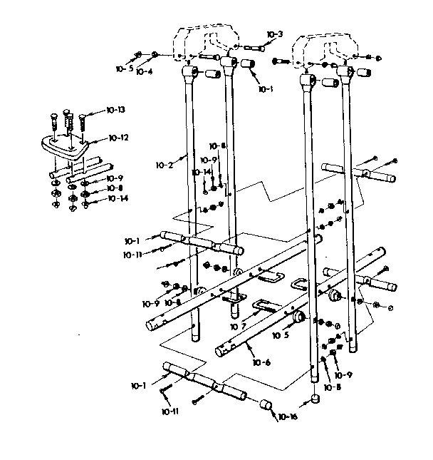 Glide ride assembly no. 12a