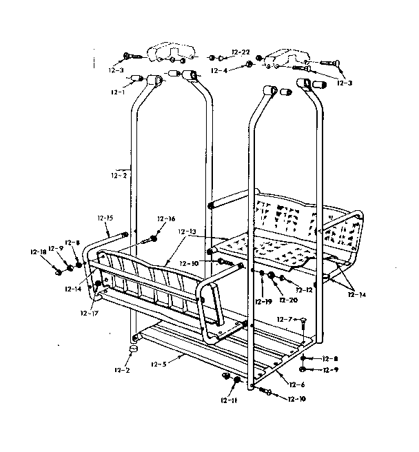 Lawnswing assembly no. 23a