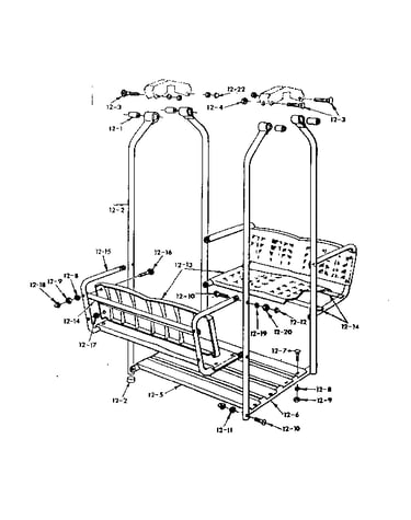 Lawnswing assembly no. 23a